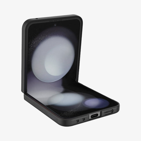 ACS06229 - Galaxy Z Flip 5 Case AirSkin in black showing the back